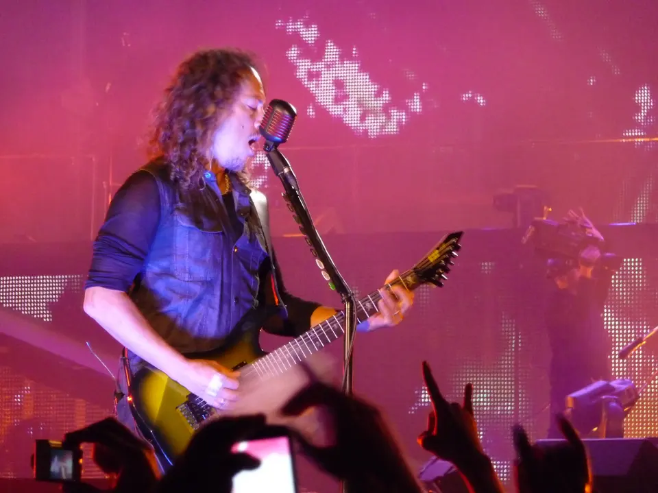 Kirk Hammett, tout près