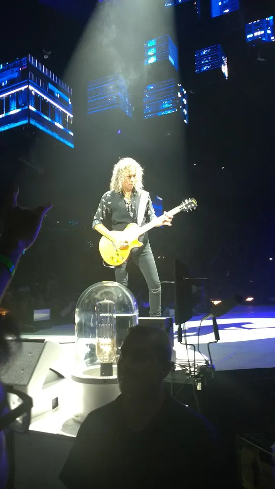 Kirk Hammett et sa Les Paul