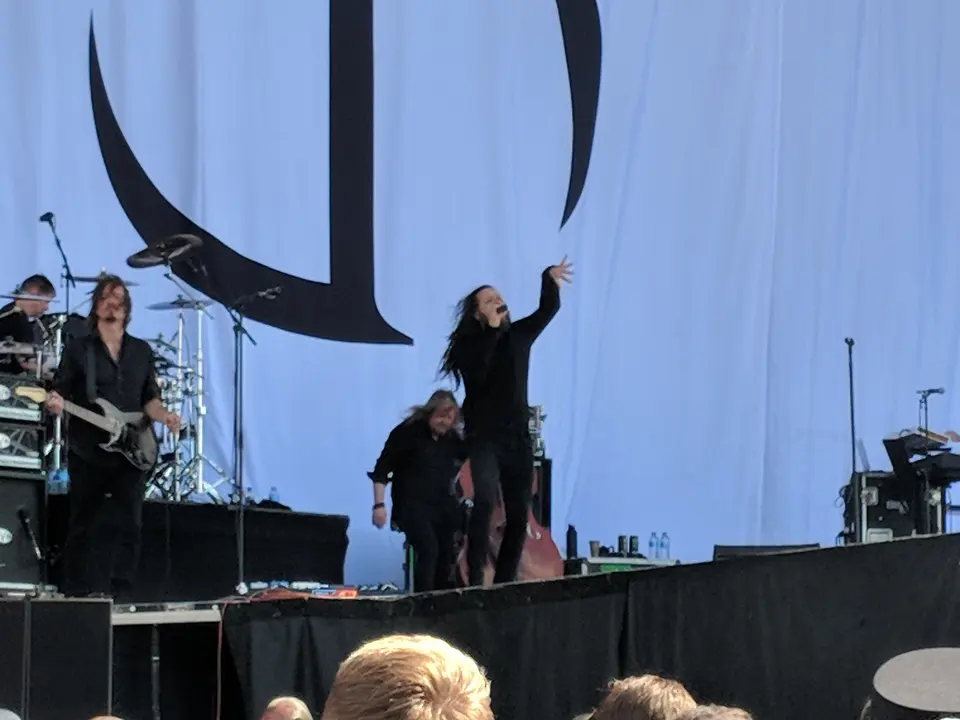 Jonathan Davis en plein soleil