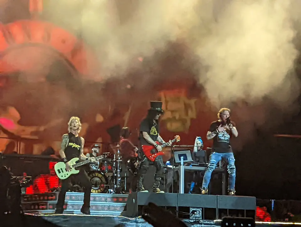 Guns N’ Roses — Passeio Marítimo de Algés