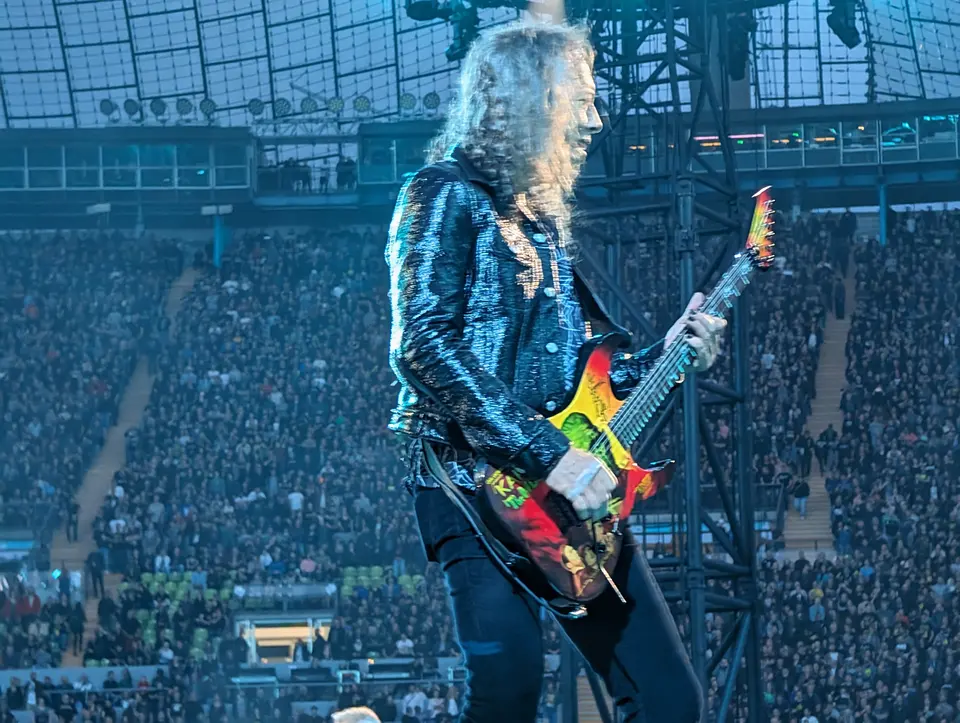 Kirk Hammett, solo en bleu