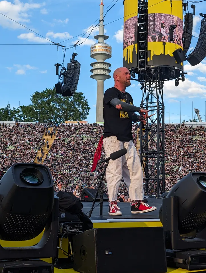 Ivan Moody face au public